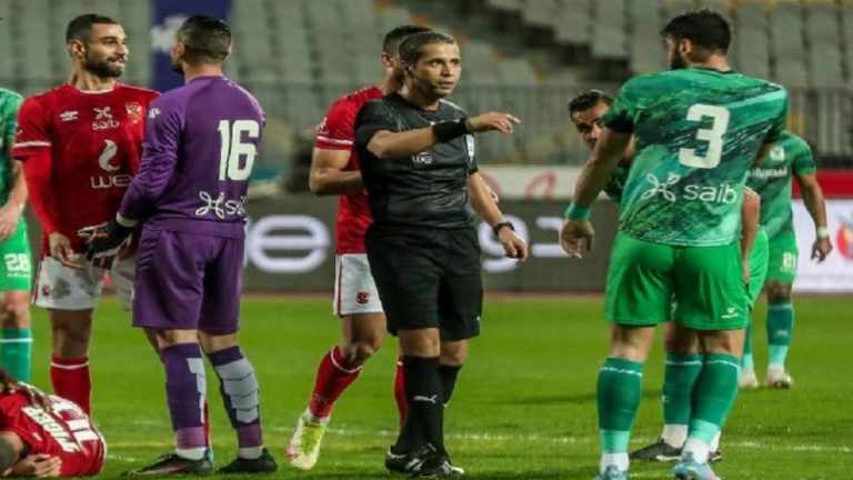 الاهلي، عصام عبدالفتاح، الاهلي والمصري، الدوري، اهداف مباراة الاهلي والمصري