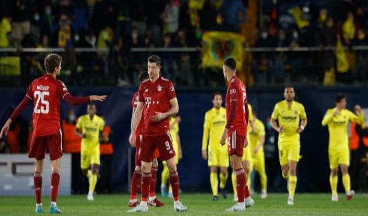 بايرن ميونخ وفياريال، بايرن، فياريال، دوري ابطال اوروبا، اهداف مباراة بايرن ميونخ وفياريال