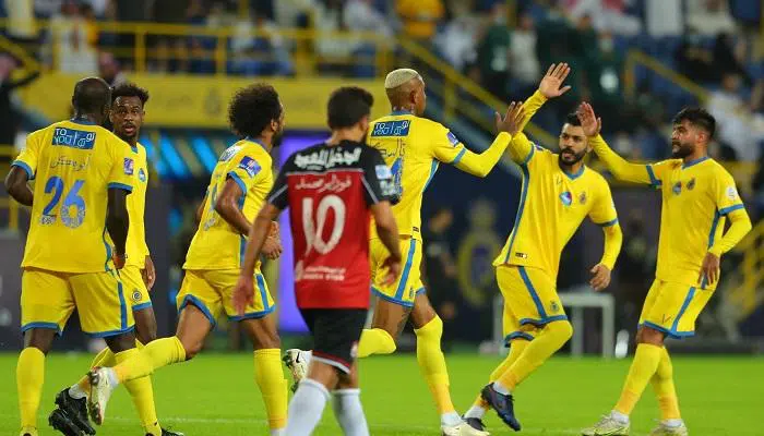النصر، النصر والرايد، اهداف مباراة النصر والرائد، الدوري السعودي، الاتحاد، الهلال