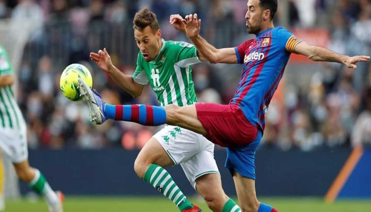 برشلونة، مباراة برشلونة، برشلونة وريال بيتيس، ريال مدريد، الدوري الاسباني،اهداف مباراة برشلونة وريال بيتيس