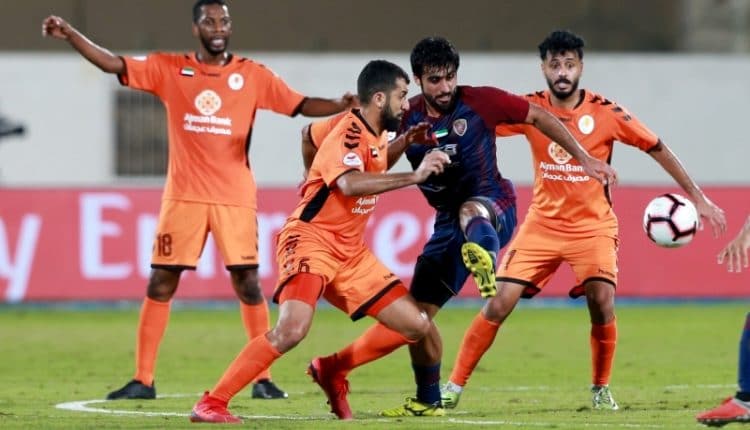 عجمان والوحدةن بث مباشر، يلاشوت، الدوري الاماراتي، دوري ادنوك، عجمان، الوحدة