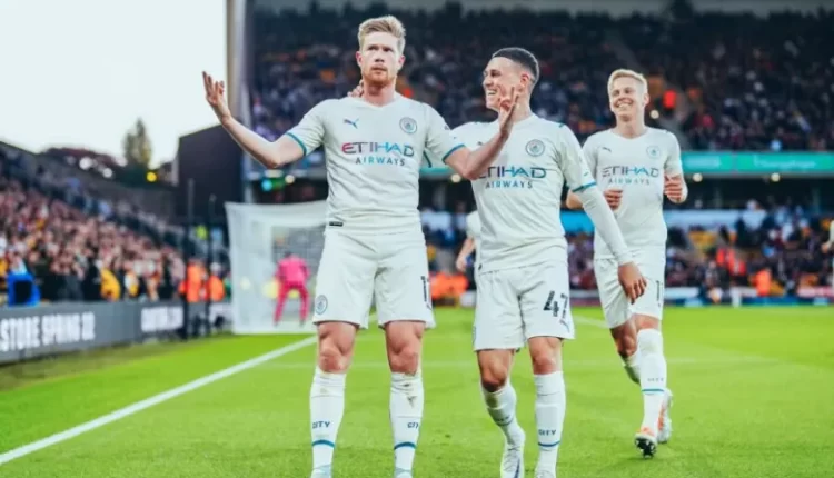 مانشستر سيتي، ولفرهامبتون، كيفين دوبروين، الدوري الانجليزي، اهداف مانشستر سيتي، اهداف الدوري الانجليزي، ليفربول