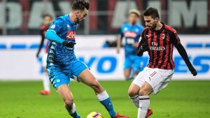 نابولي، ميلان، اهداف نابولي وميلان، الدوري الايطالي