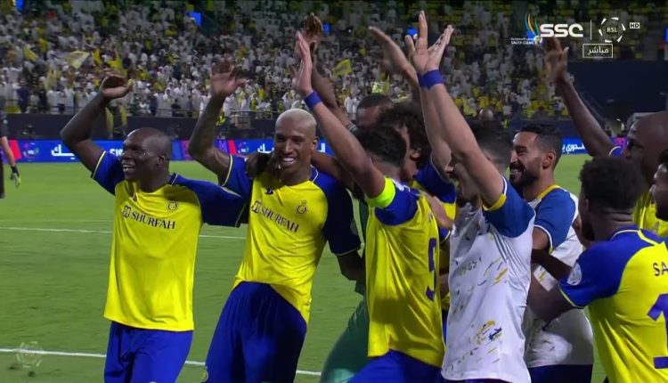 النصر والفيحاء، غوستافو، تاليسكا، الدوري السعودي، اهداف النصر والفيحاء، دوري روشن