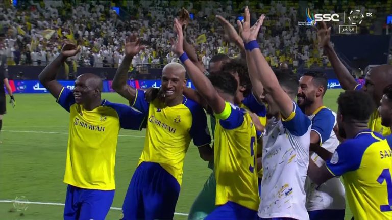 النصر والفيحاء، غوستافو، تاليسكا، الدوري السعودي، اهداف النصر والفيحاء، دوري روشن