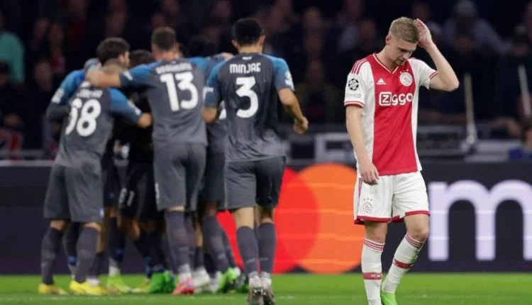 اياكس ونابولي،بث مباشر،نابولي، دوري ابطال اوروبا