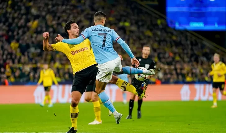 Borussia Dortmund and Manchester City, Dortmund, City, Champions League