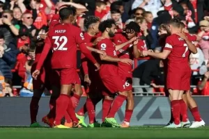 صلاح، ليفربول ورينجرز، اهداف ليف بول، دوري ابطال اوروبا