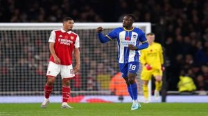 ارسنال وبرايتون، اهداف ارينال، برايتون، الدوري الانجليزي