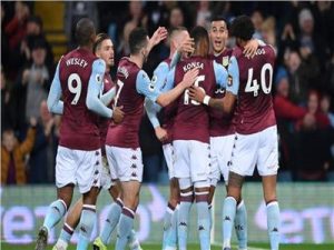 مانشستر يونايتد واستون فيلان، اهداف استون فيلا، الدوري الانجليزي