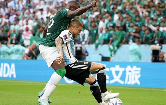 السعودية وبولندا، سالم الدوسرين كاس العالم، منتخب السعودي