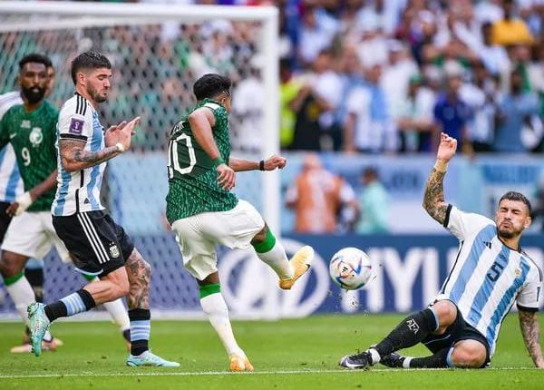 السعودية والارجنتين في كاس العالم