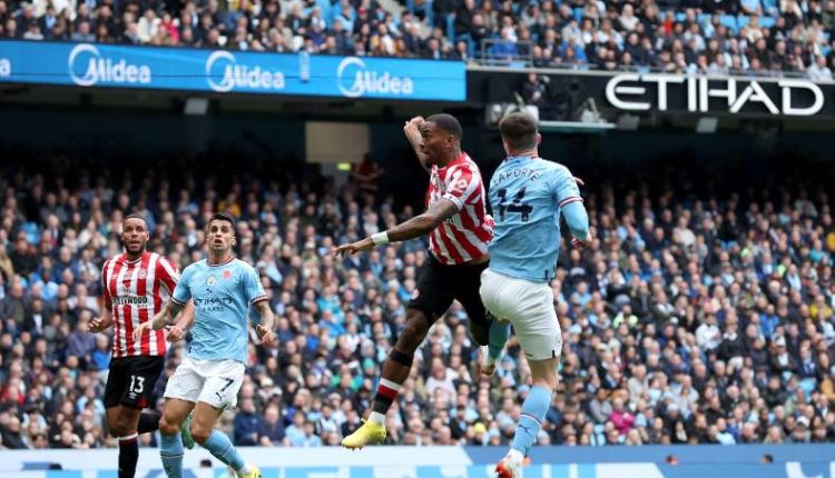 برينتفورد ومانشستر سيتي