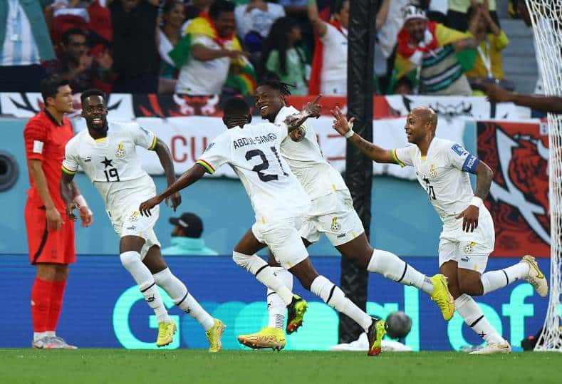 ماخص واهداف مباراة غانا وكوريا في كاس العالم