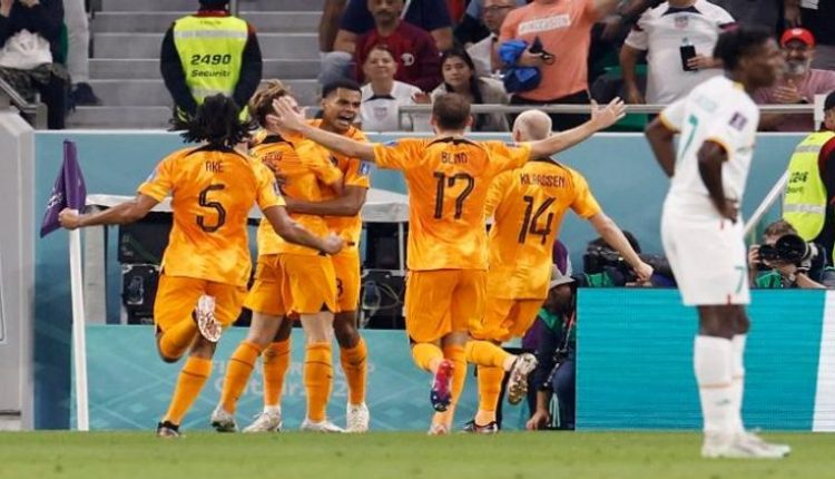 اهداف هولندا والسنغال في كاس العالم