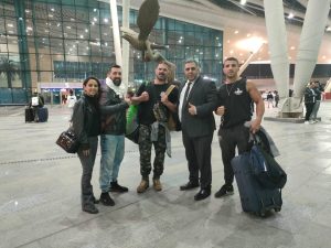 بدء وصول الفرق المشاركة في البطولة الدولية للمحترفين بالقاهرة