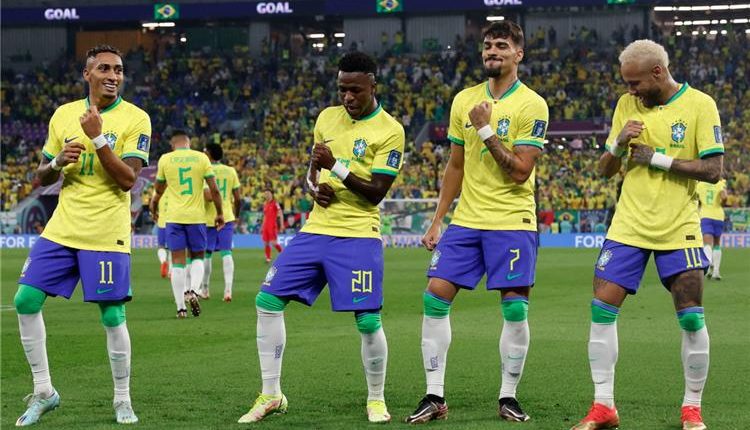 ملخص واهداف البرازيل وكوريا الجنوبية في كاس العالم