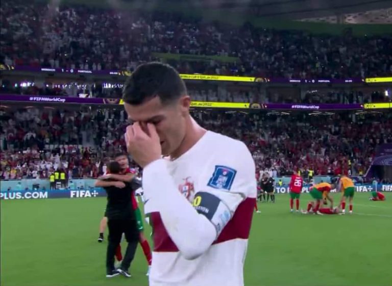 بكاء كريستيانو رونالدو لا