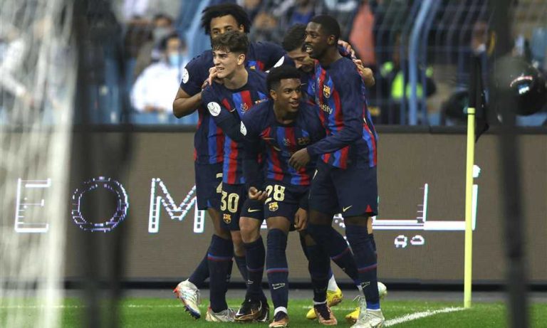بث مباشر مباراة برشلونة وخيتافي في الدوري الاسباني