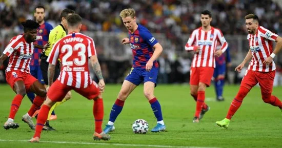 مشاهدة مباراة برشلونة واتليتكو مدريد في الدوري الاسباني بث مباشر