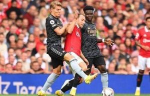 اهداف مباراة ارسنال واستون فيلا في الدوري الانجليزي