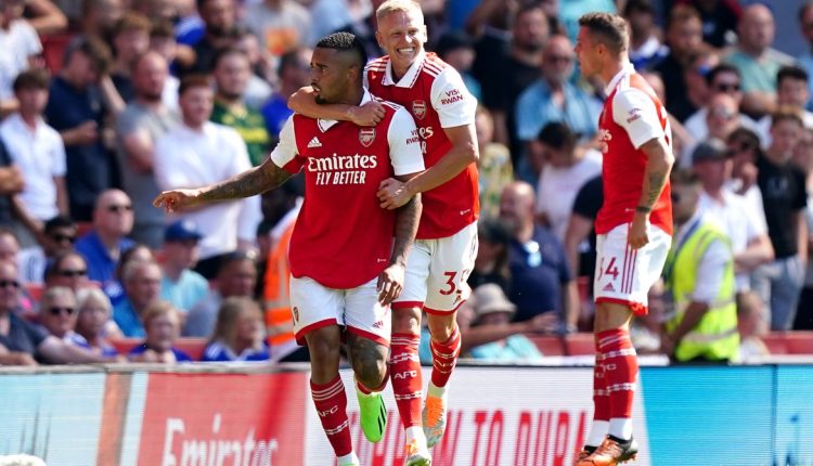 اهداف مباراة ارسنال وليستر سيتي في الدوري الانجليزي