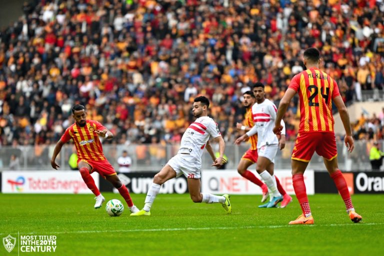 اهداف مباراة الزمالك والترجي في دوري ابطال افريقيا
