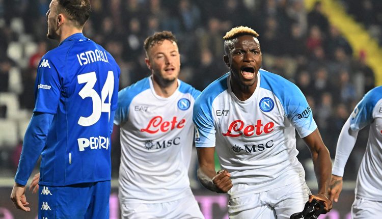 اهداف مباراة امبولي ونابولي في الدوري الايطالي
