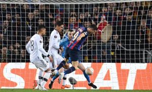 اهداف مباراة برشلونة ومانشستر يونايتد