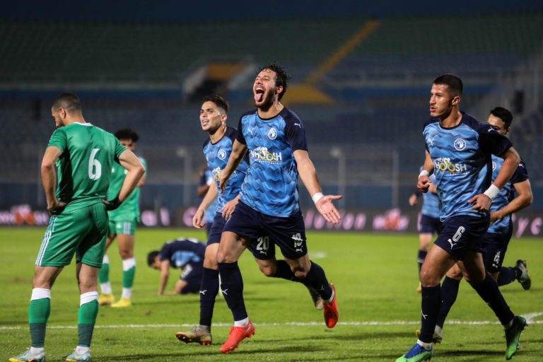 اهداف مباراة بيراميدز وانبي في الدوري المصري
