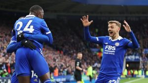 اهداف مباراة ليستر سيتي وتوتنهام في الدوري الانجليزي