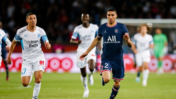 اهداف مباراة مارسيليا وباريس سان جيرمان في الدوري الفرنسي