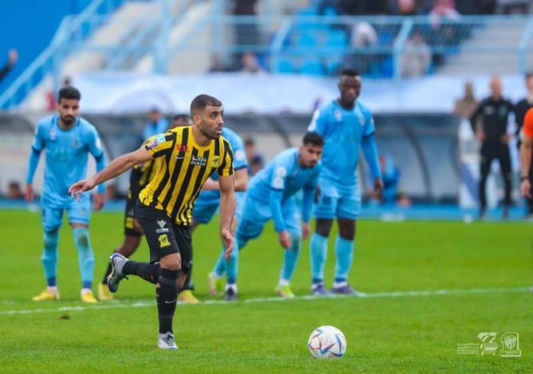 اهداف مباراة الاتحاد والفيحاء