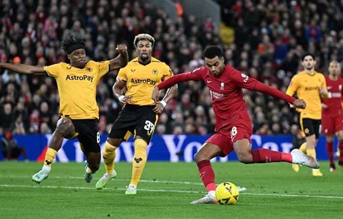 بث مباشر مباراة ليفربول وولفرهامبتون في الدوري الانجليزي