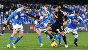 ملخص واهداف مباراة نابولي وانتر ميلان في الدوري الايطالي