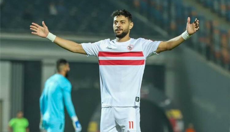 مصطفى لاعب نادي الزمالك شلبي