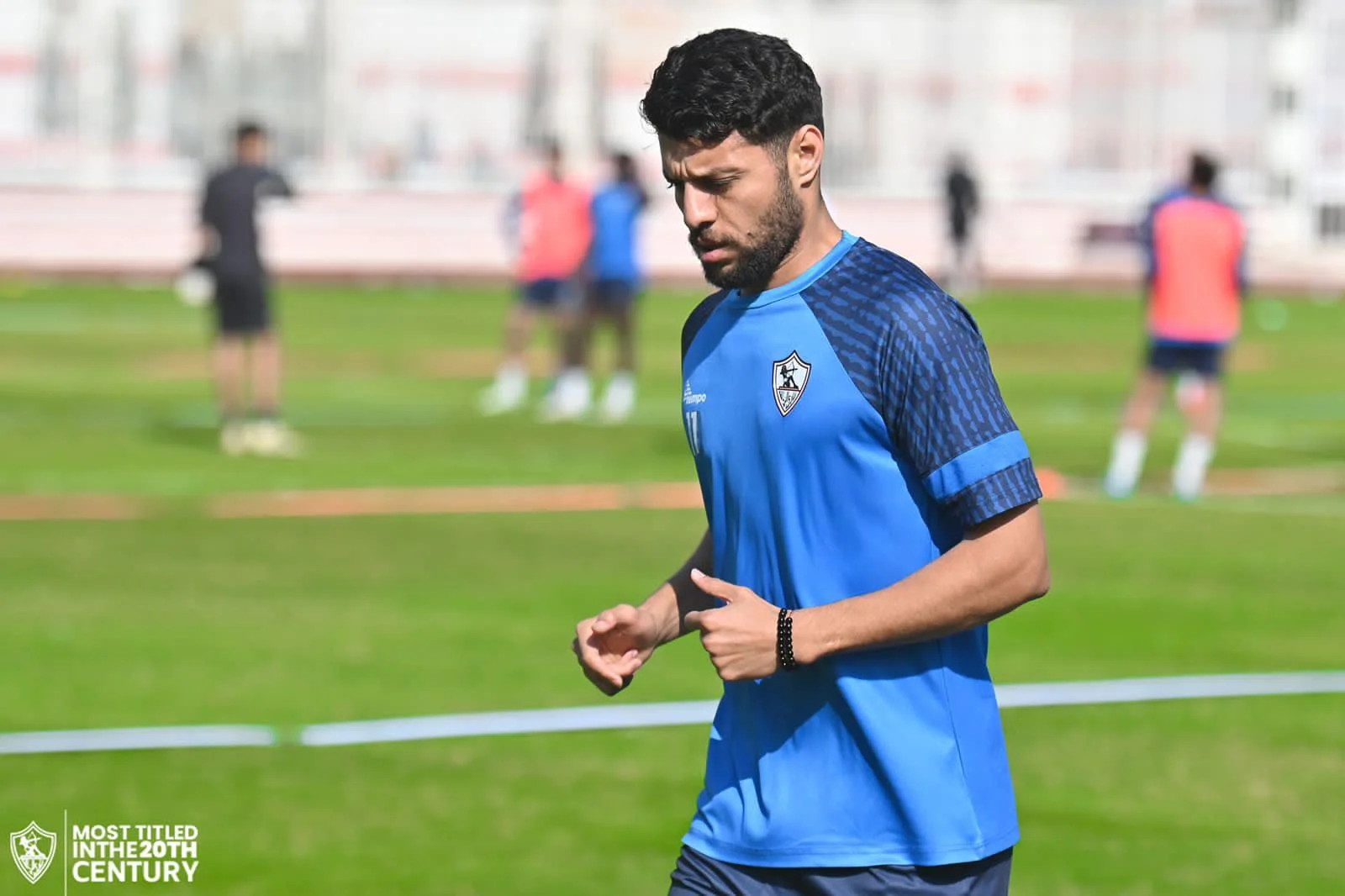 مصطفى لاعب نادي الزمالك شلبي