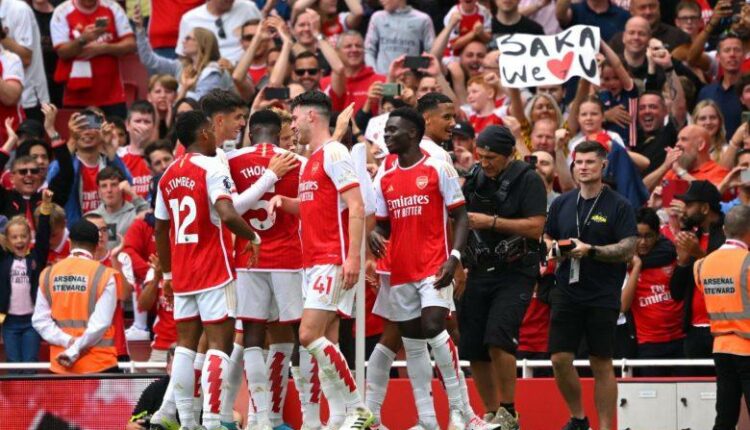 اهداف مباراة ارسنال ونوتنجهام في الدوري الانجليزي