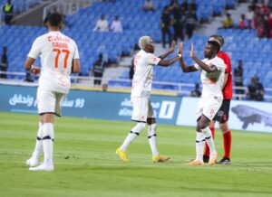 اهداف الفيحاء والرياض في الدوري السعودي
