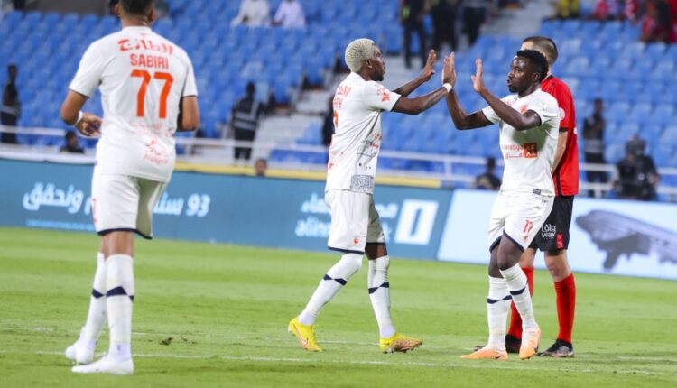 اهداف الفيحاء والرياض في الدوري السعودي