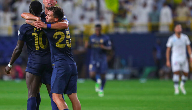 اهداف مباراة النصر والحزم في الدوري السعودي
