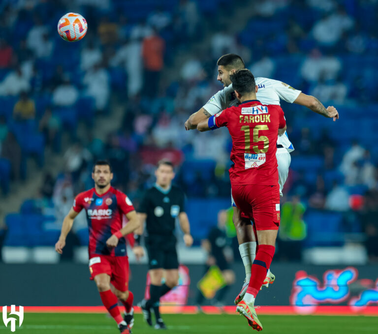 اهداف مباراة الهلال وضمك في الدوري السعودي