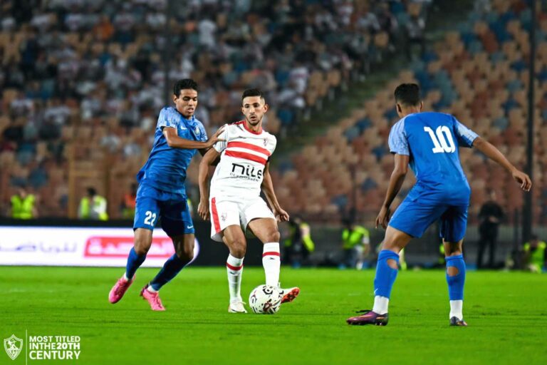 الزمالك وسموحة احمد فتوح
