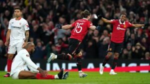 اهداف مباراة مانشسار يونايتد واستون فيلا في الدوري الانجليزي