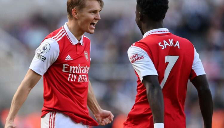 اهداف مباراة ارسنال ونوتنجهام في الدوري الانجليزي