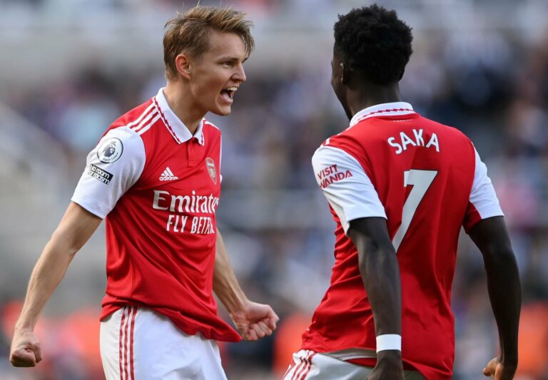 اهداف مباراة ارسنال ونوتنجهام في الدوري الانجليزي