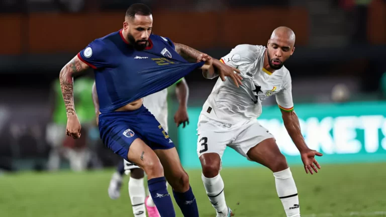 اهداف مباراة غانا والراس الاخضر في كاس الامم الافريقية