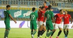 مصر والسعودية الاولمبي