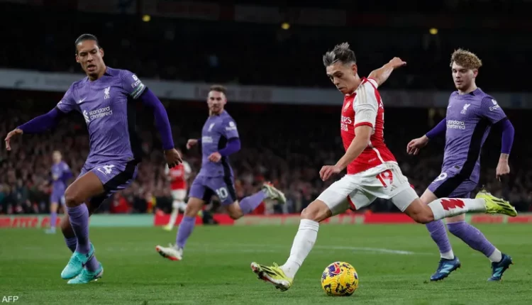 اهداف ارسنال وليفربول في الدوري الانجليزي