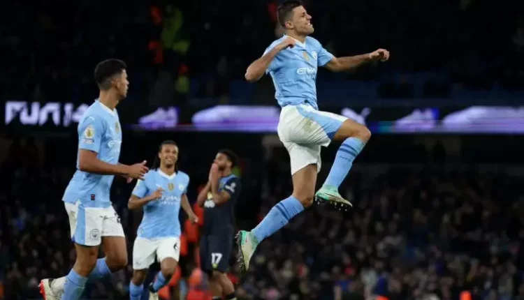 اهداف مانشستر سيتي وبيرنلي في الدوري الانجليزي